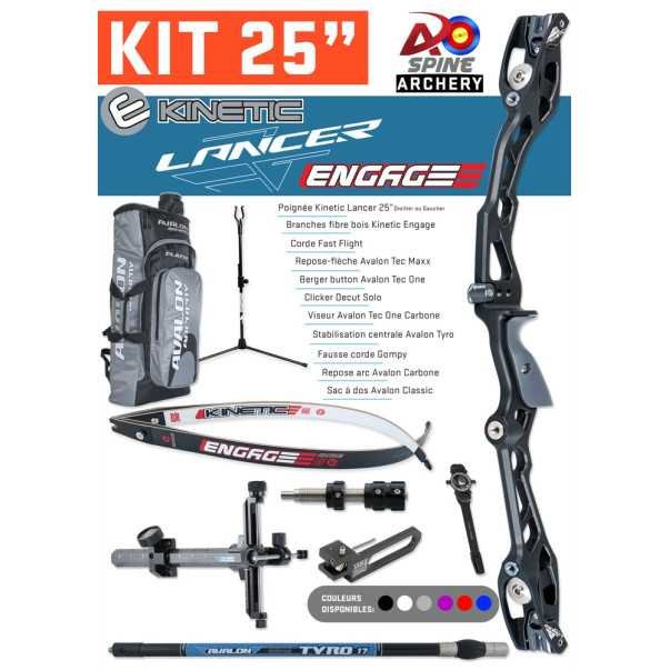 Kit arc classique 25" Kinetic Lancer