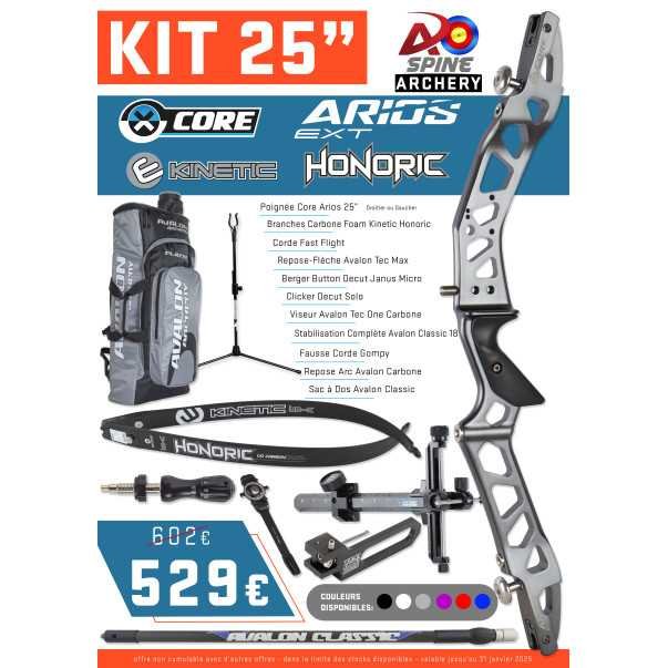 Kit de Noël arc classique Core Arios 25"